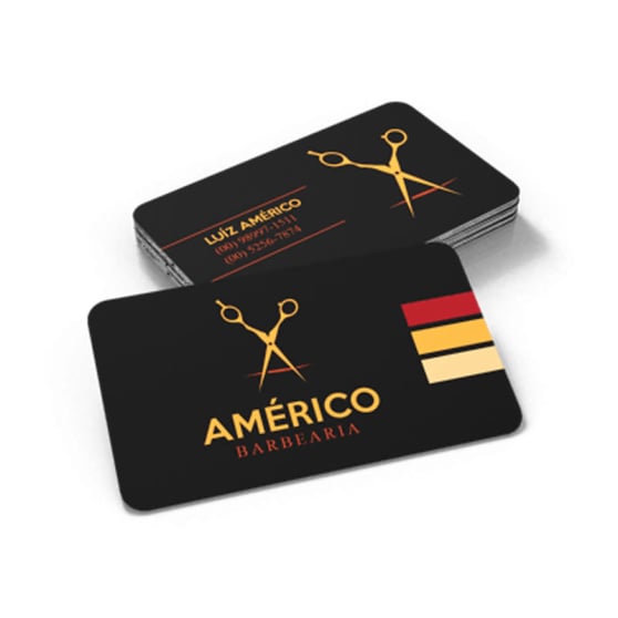 Cartão de Visita 4 Cantos Arredondados Lapa São Paulo