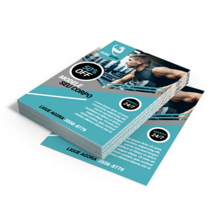 Folheto 15x21cm Lapa São Paulo